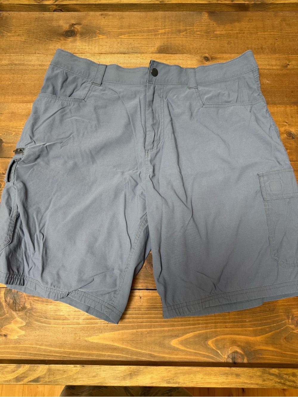 Orvis Blue/Gray Cargo Shorts